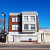 Victorian shop building on West Madison Street